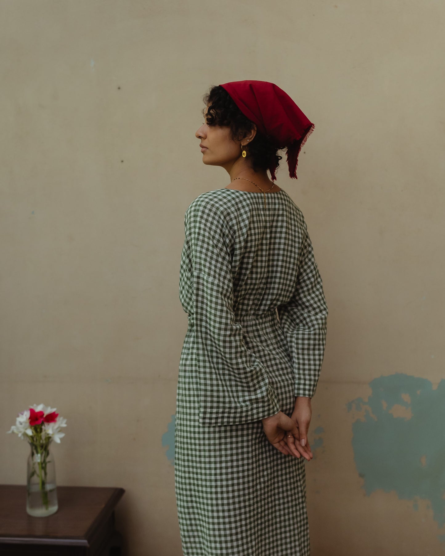 'Yuka' kaftan style dress
