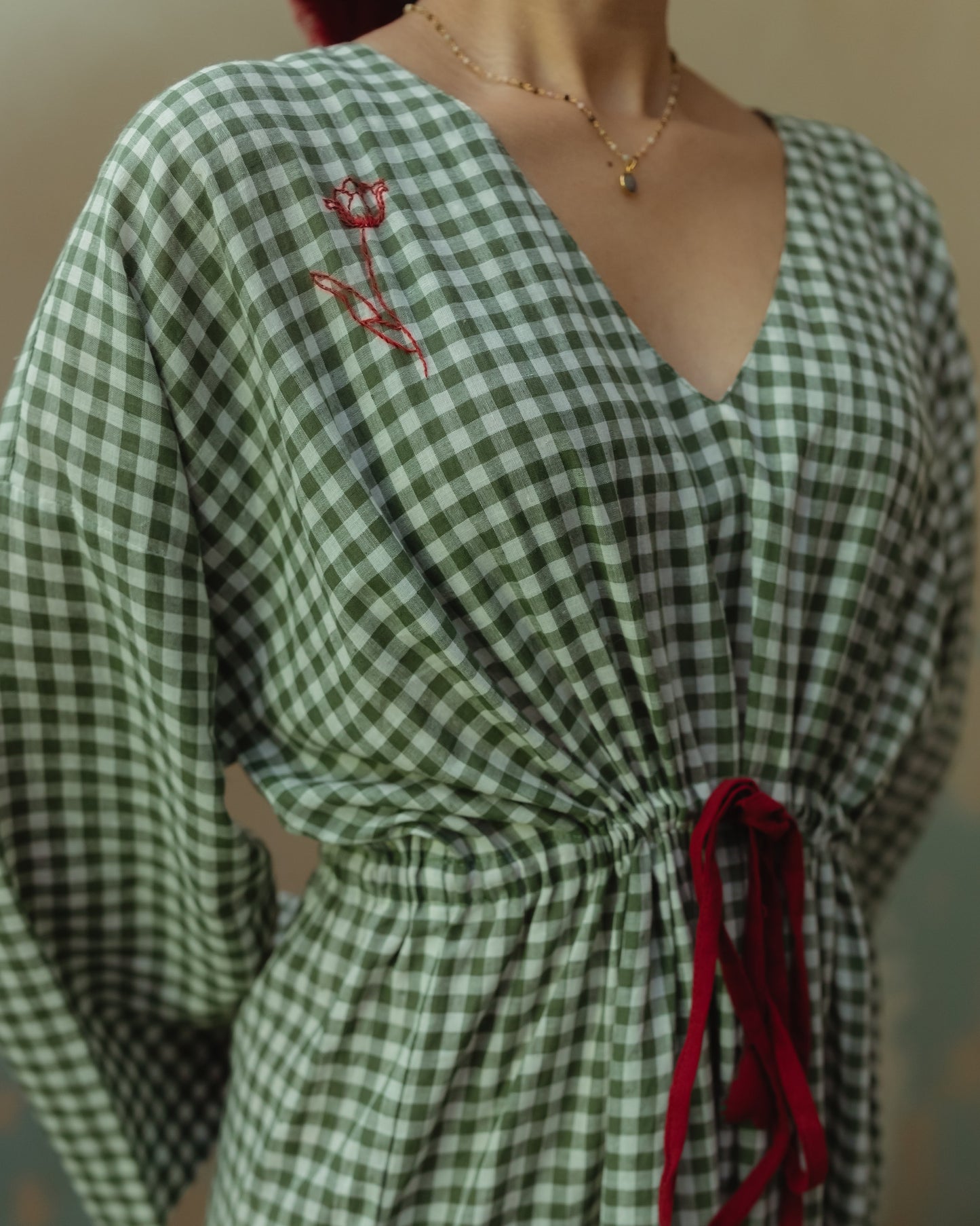 'Yuka' kaftan style dress