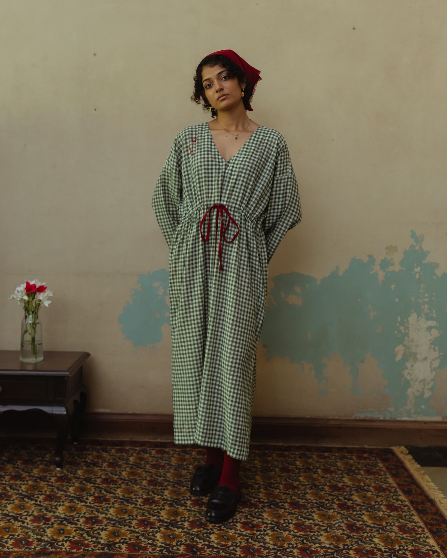 'Yuka' kaftan style dress