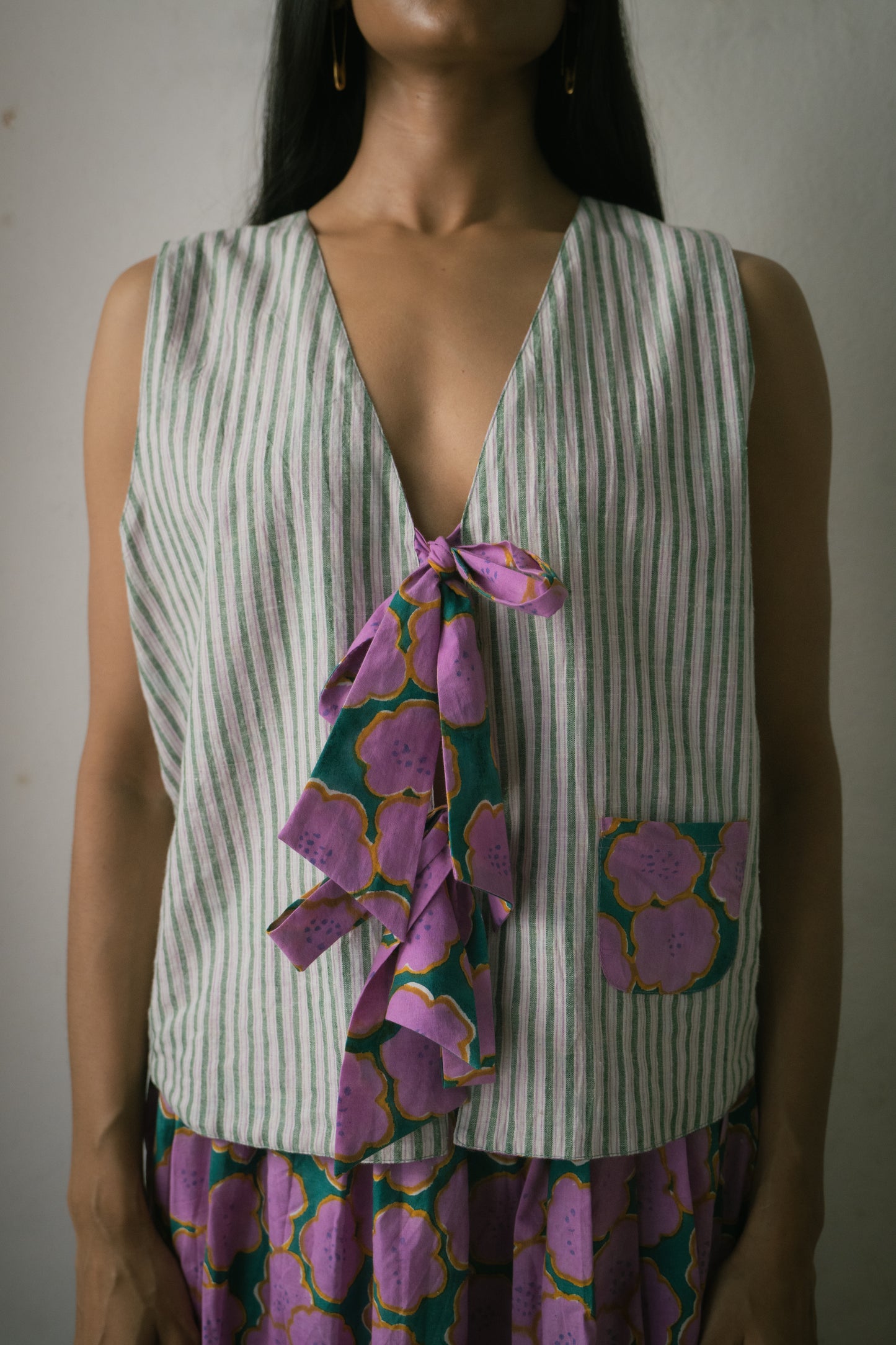 Clover reversible waistcoat